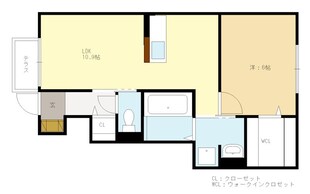 クレリアの物件間取画像